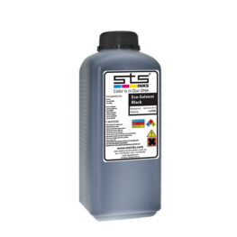 Eco-Solvent Ink 1 Liter Bottle Black. BY STS INKS
