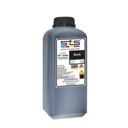 Replacement Ink Low-Solvent Black 1L. BY STS INKS