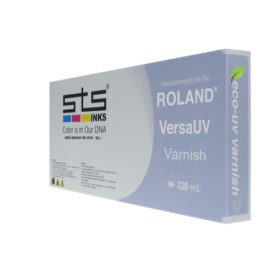 Replacement Ink for Roland VersaUV Varnish 220ml. BY STS INKS