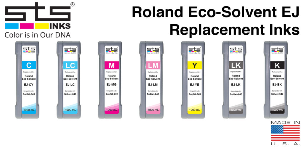 All Roland Eco Solvent EJ